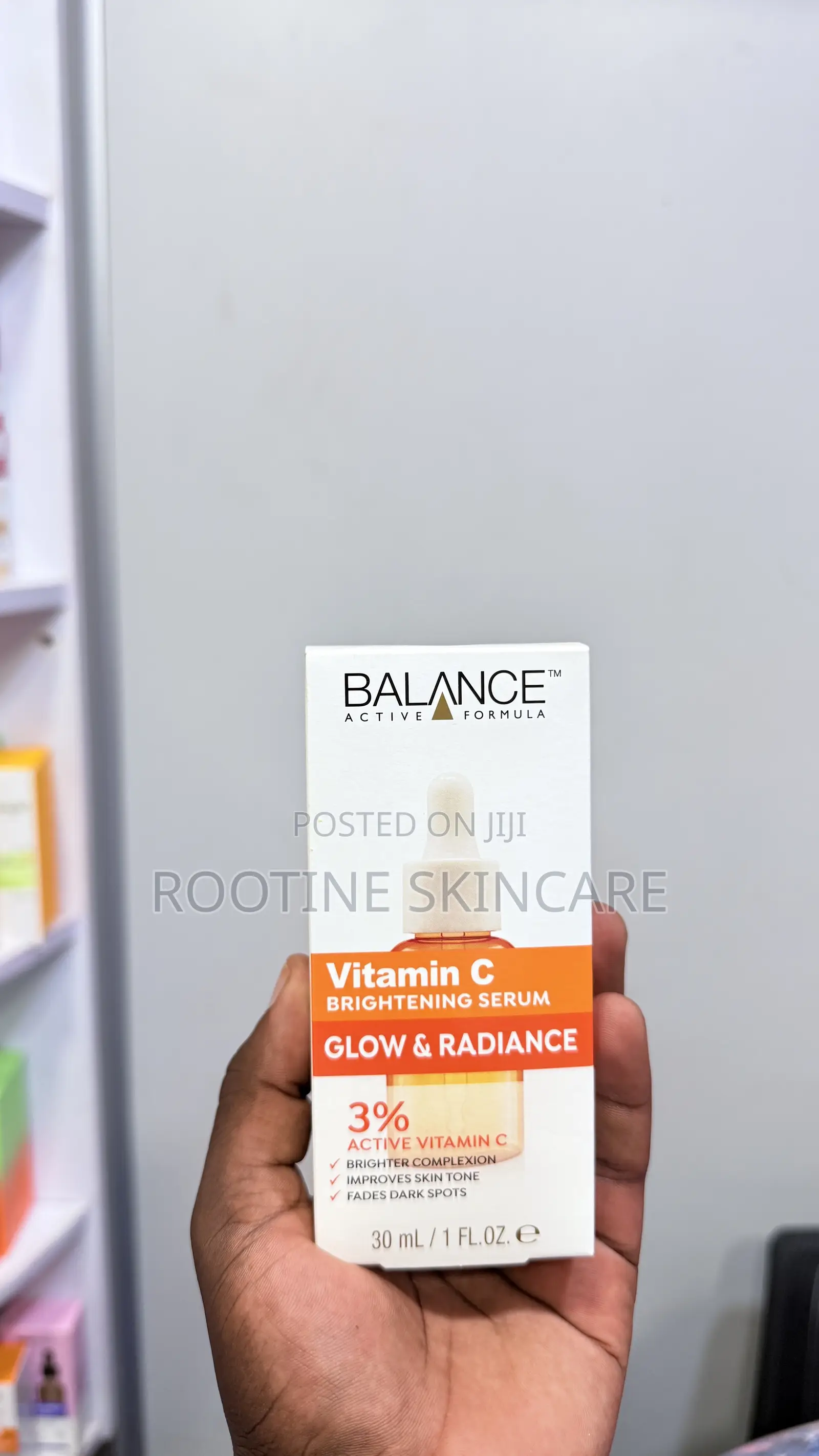 Balance Vitamin C 3% Brightening Serum Glow Radiance Toning