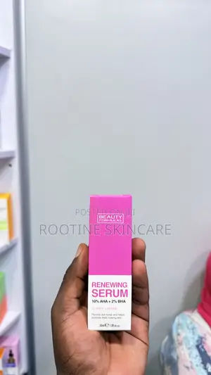 Beauty Formulas Renewing Serum 10% Aha + 2% Bha for Acne, Uneven Skin
