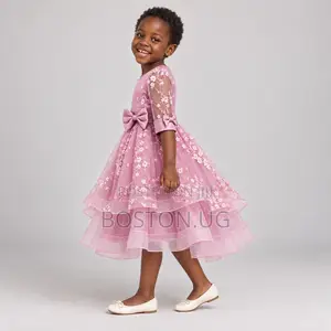 Beautiful Pink Party Dress for Girls.