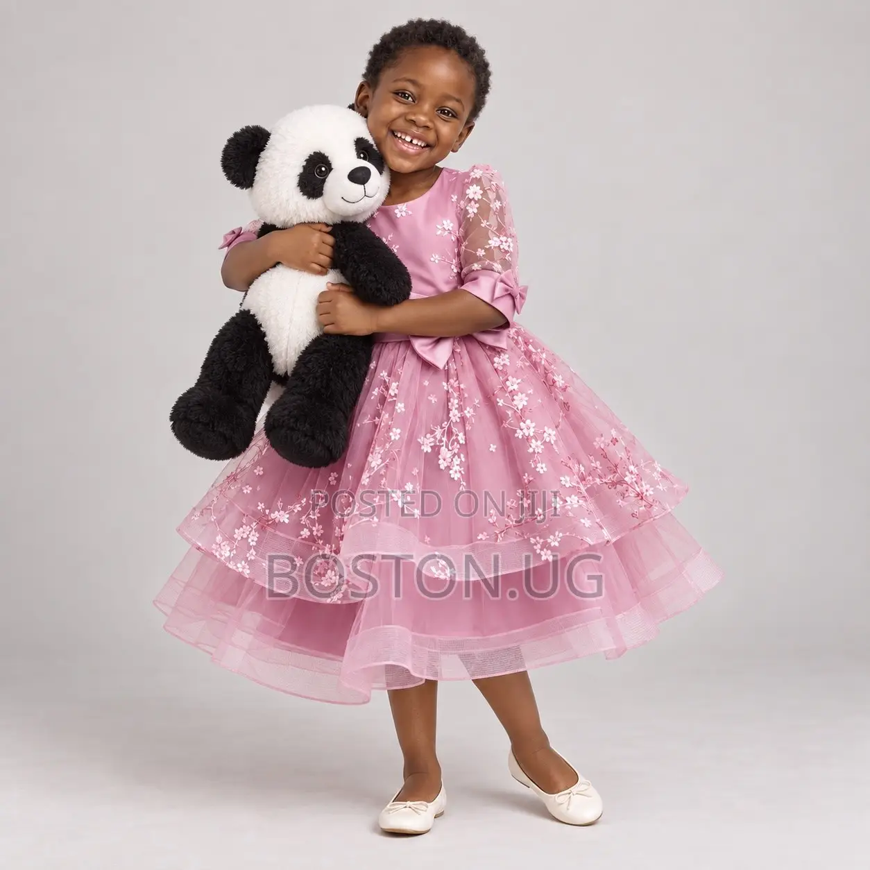 Beautiful Pink Party Dress for Girls.