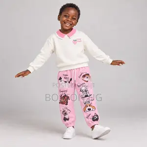 Girls Causal Two Piece - Tshirt and Sweater Pants