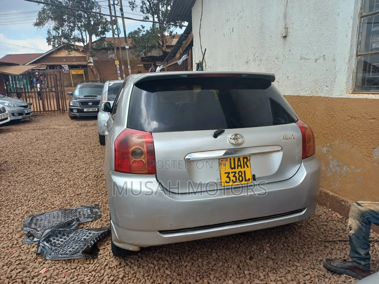 Toyota Allex 2005 Silver