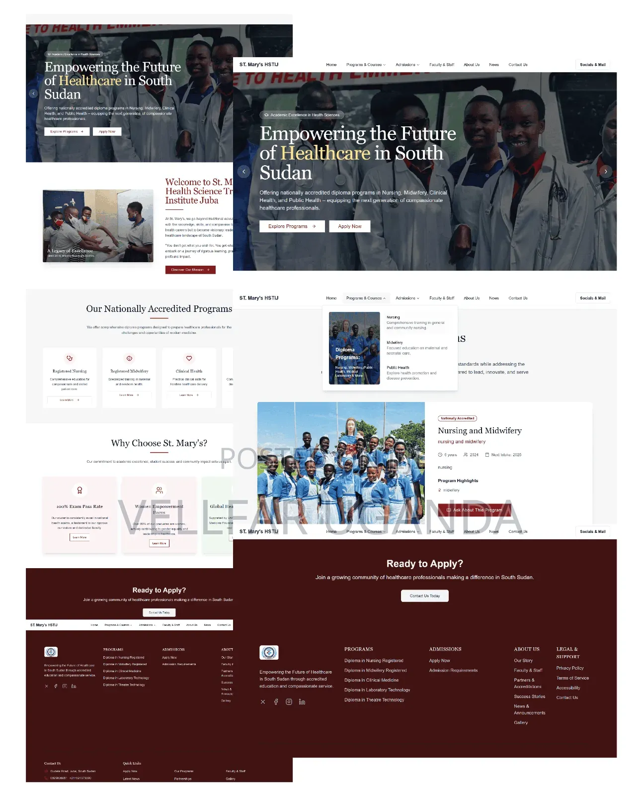 Website Design for NGOs, Schools, Foundations and Hospitals