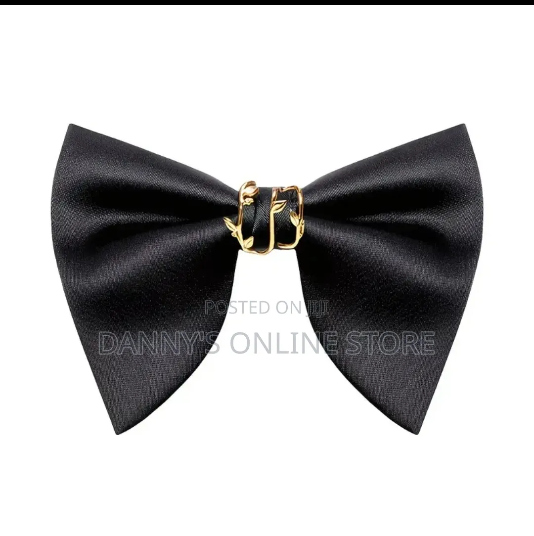 Romantic Bond Metal Bow Tie for Couples - Wedding, Anniversary.