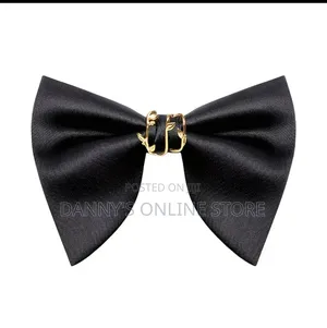 Romantic Bond Metal Bow Tie for Couples - Wedding, Anniversary.
