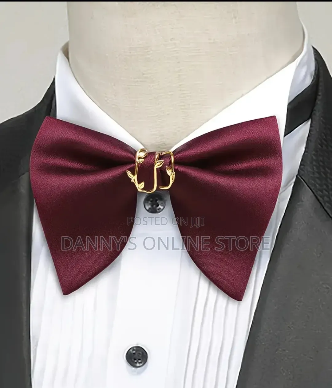 Romantic Bond Metal Bow Tie for Couples - Wedding, Anniversary.