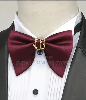 Romantic Bond Metal Bow Tie for Couples - Wedding, Anniversary.