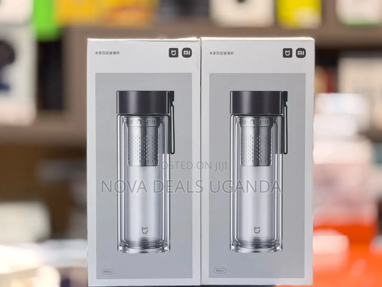 Xiaomi Mijia Magnetic Tea Infuser Bottle 400ml Tritan Water Bottle