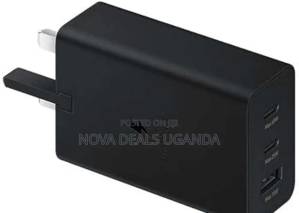 Samsung 65W Power Adapter Trio, Black