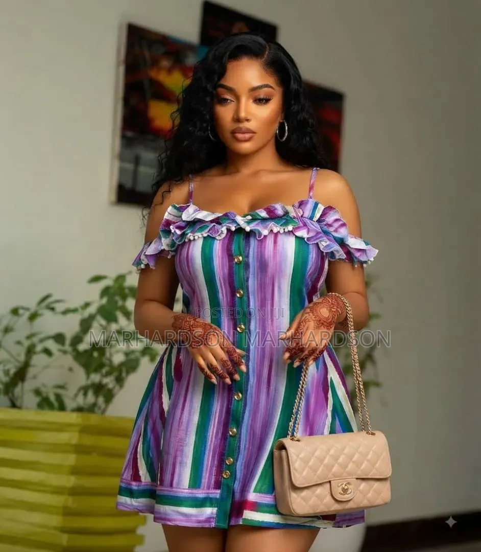 Y2k Style Colorful Mini Dress