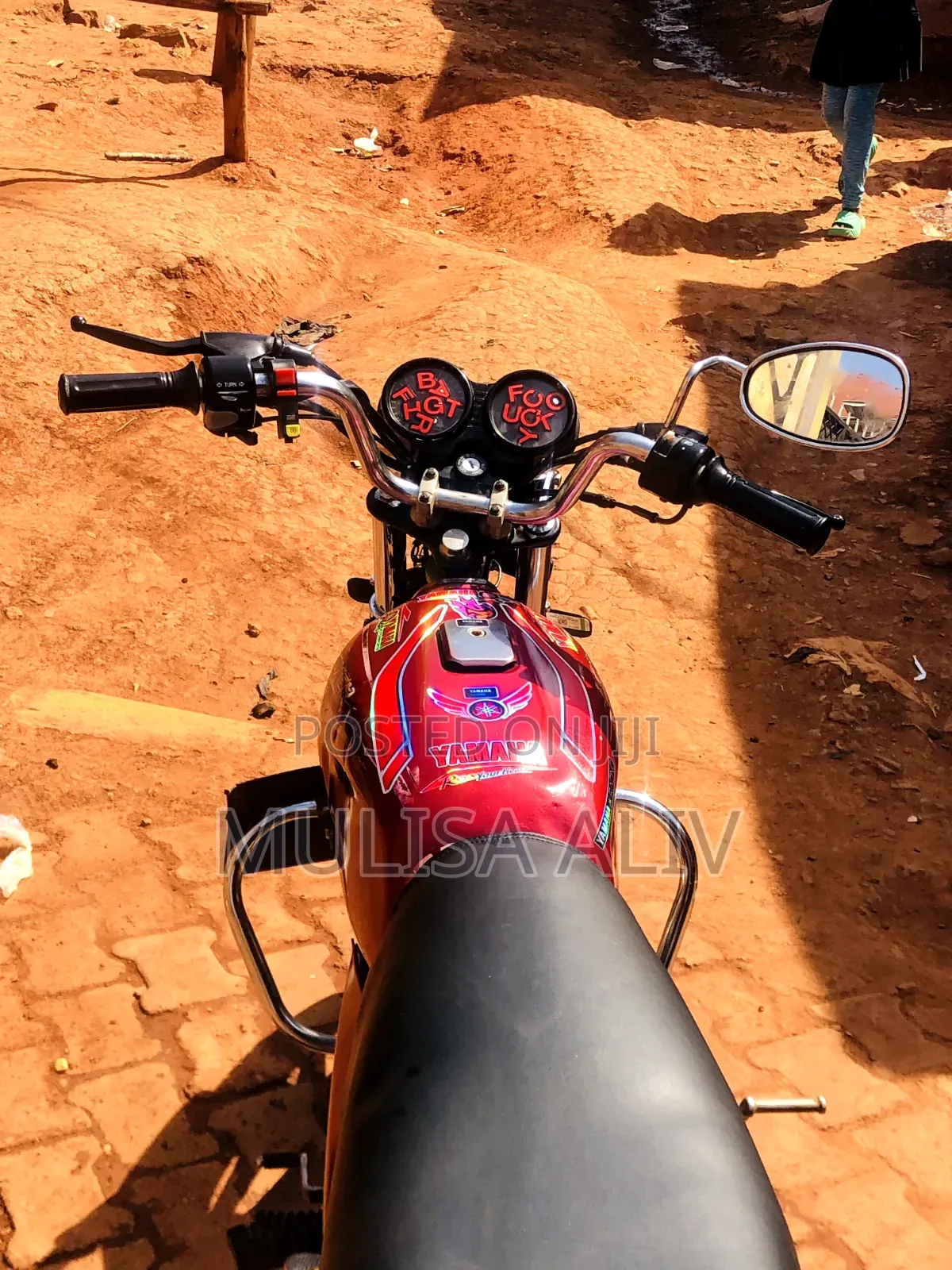 Bajaj Boxer 100 2017 Red