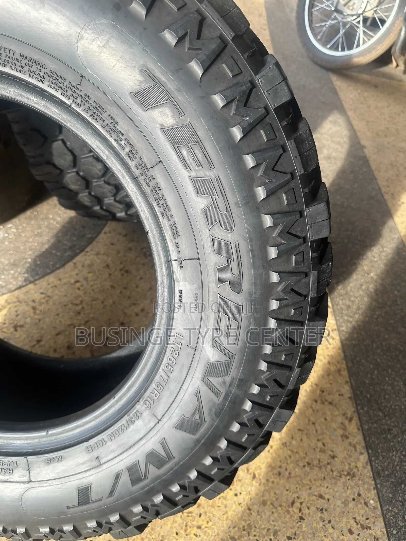 265/75r16 Mount Terrain M/T Tires Used in Good Condition