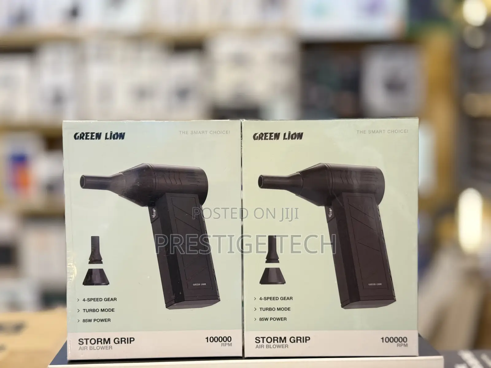 Green Lion Storm Grip Air Blower, Jet Pro Magnetic Nozzle 100000RPM