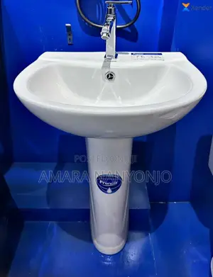 Full Toilet and Hand Wash Basin Combo.