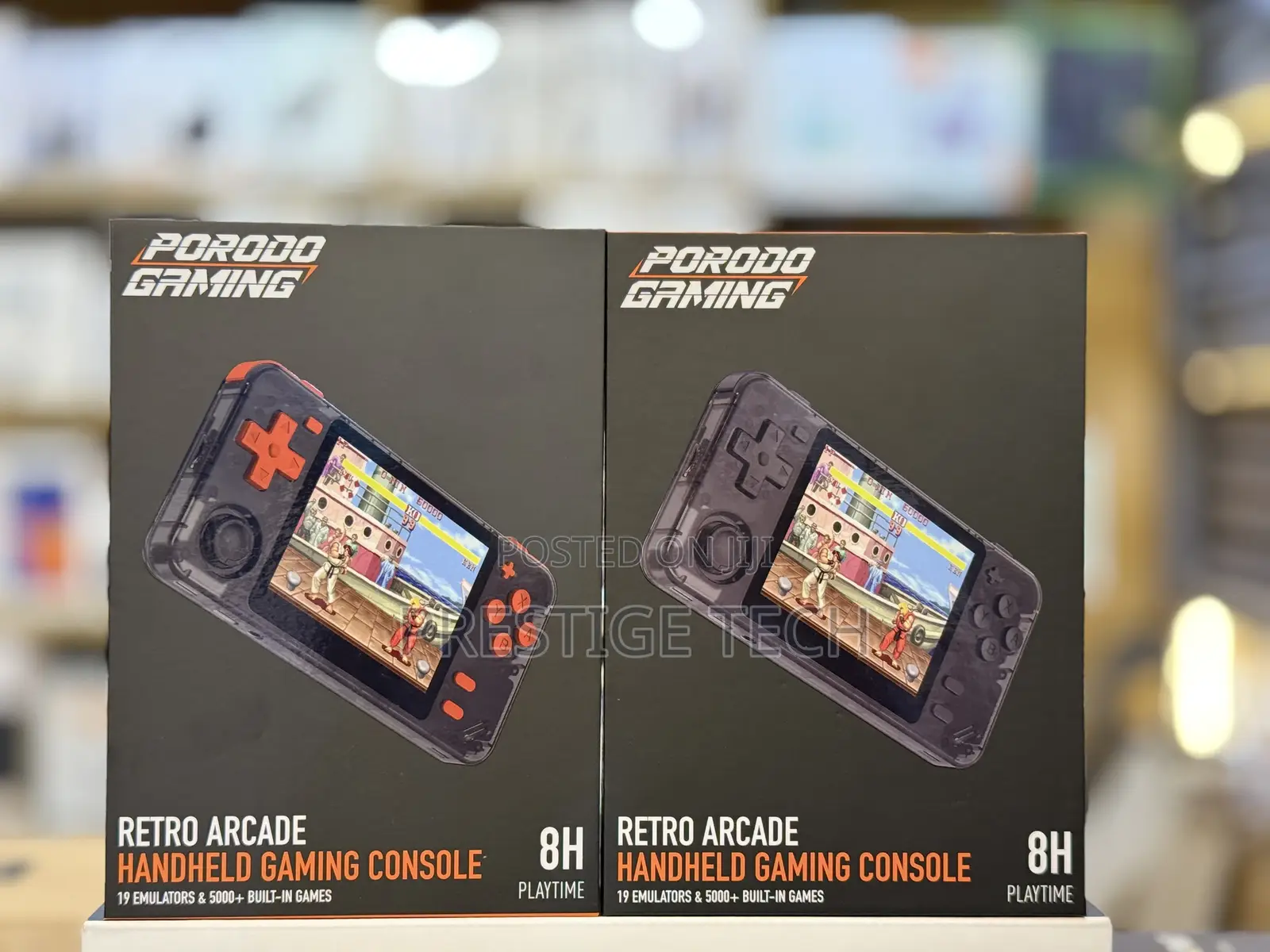 Porodo Gaming Retro Arcade Handheld Gaming Console With 5000+ Games