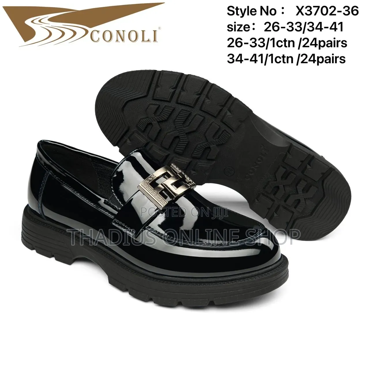 Nice Boys Shiny Loafers