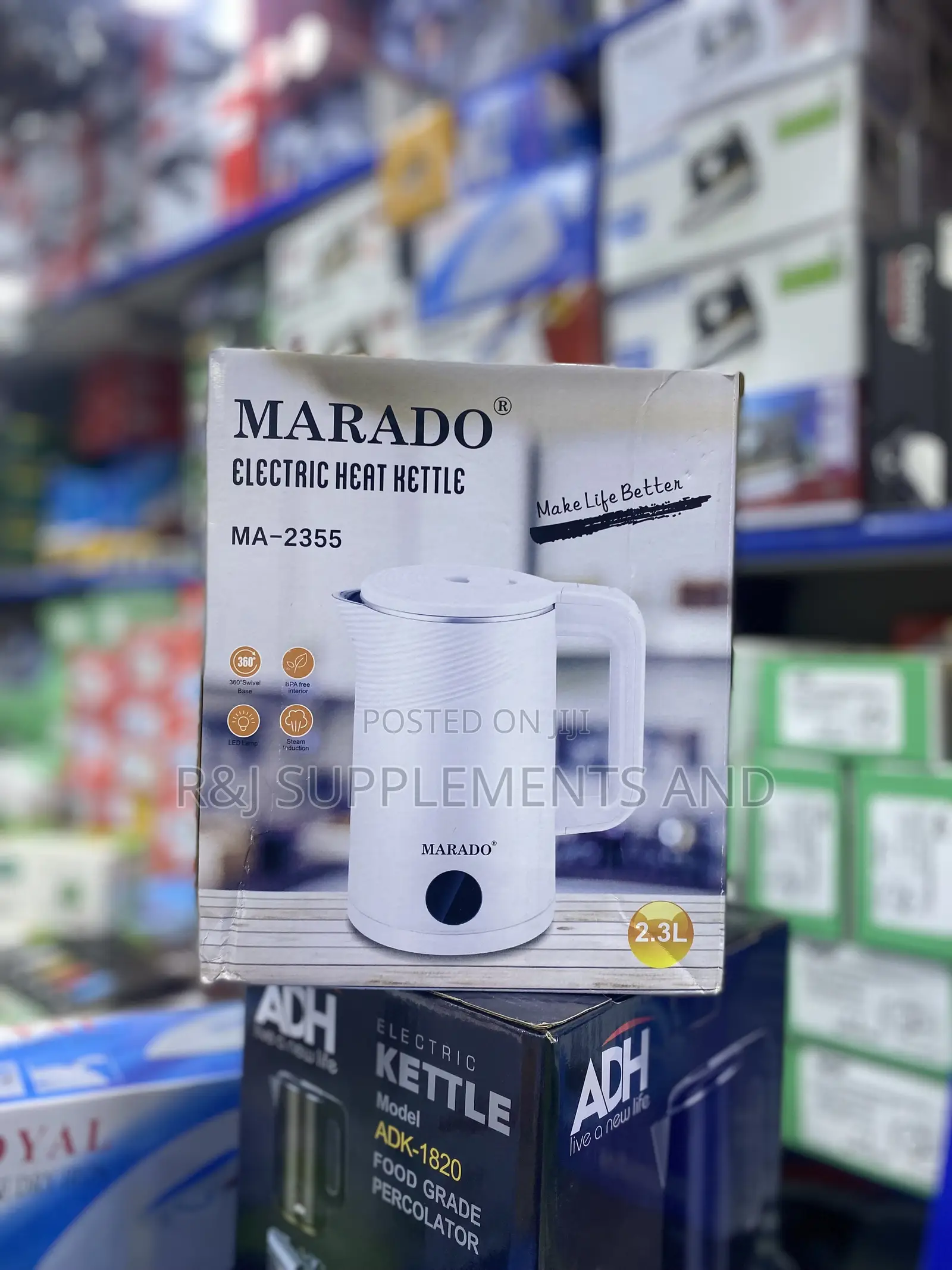 Marado Electric Heat Kettle 2.3l