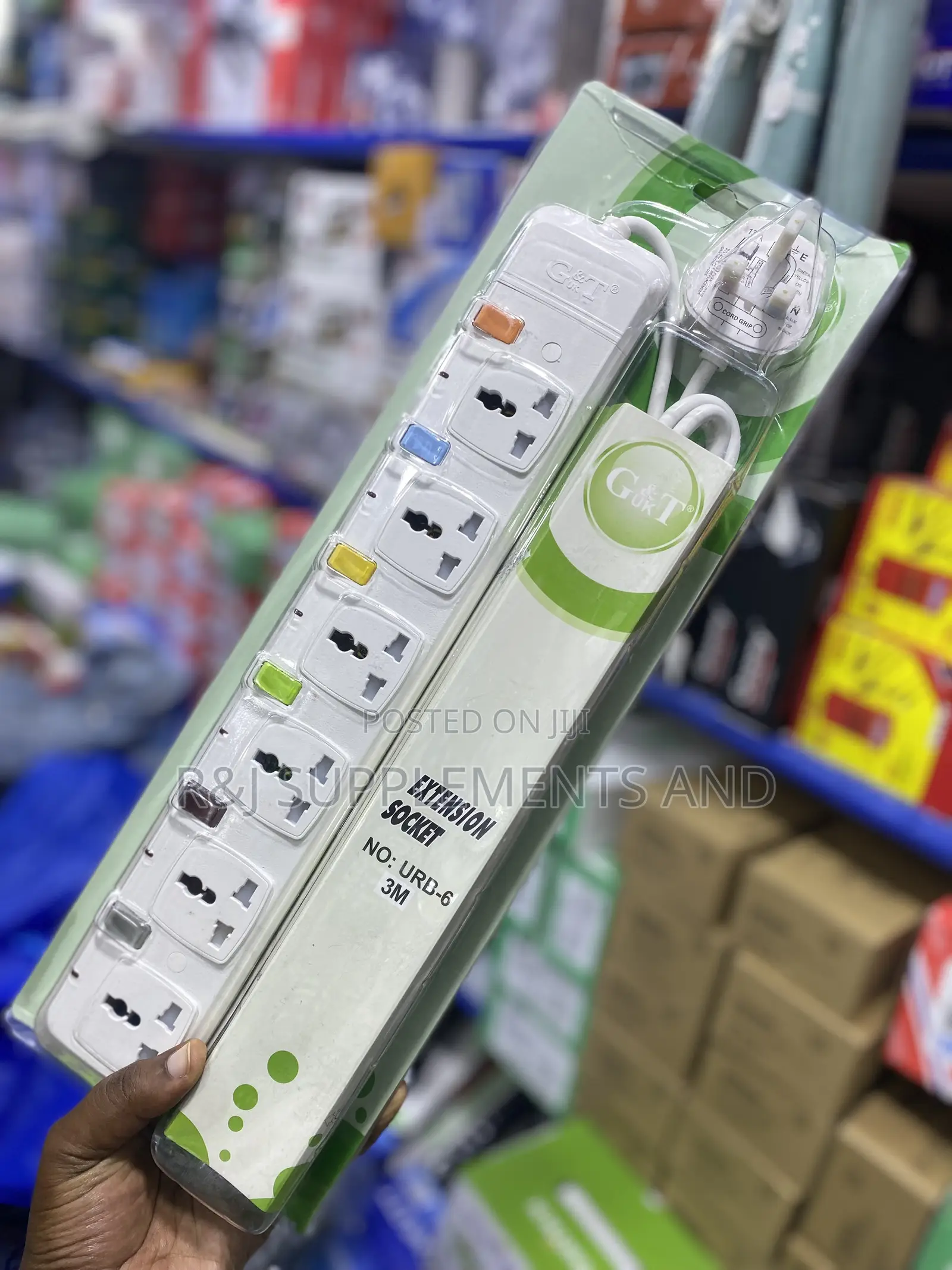 G T Original 6way Socket Extension