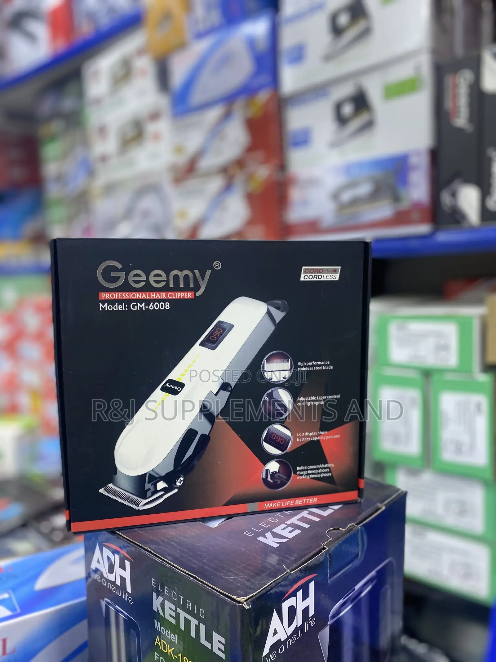Gemmy Professional Hair Clipper