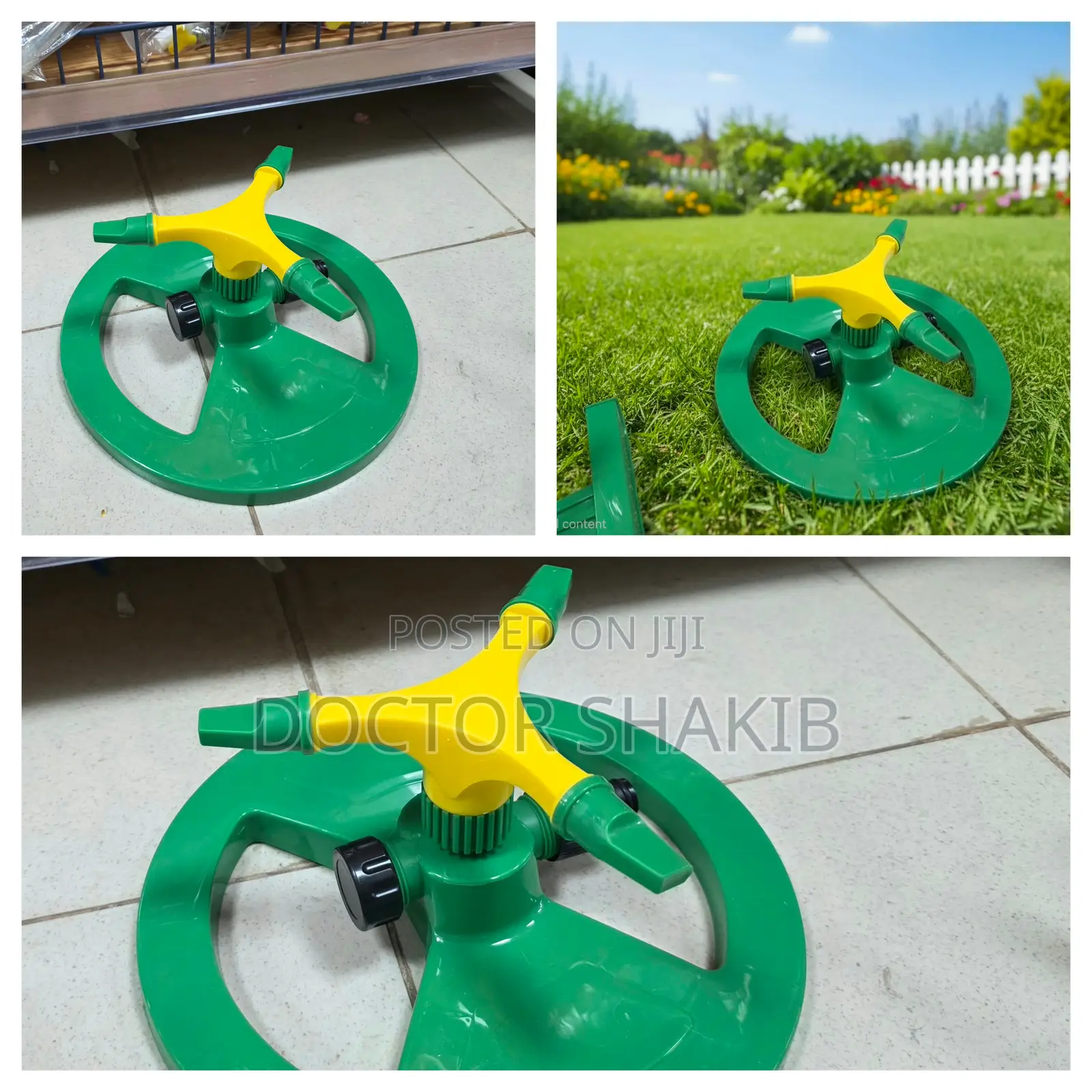 3-Arm Garden Sprinkler