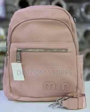 Casual Faux-Leather Backpacks