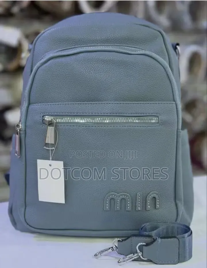 Casual Faux-Leather Backpacks
