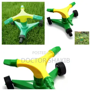 360-Degree Rotating 3-Arm Garden Lawn Sprinkler