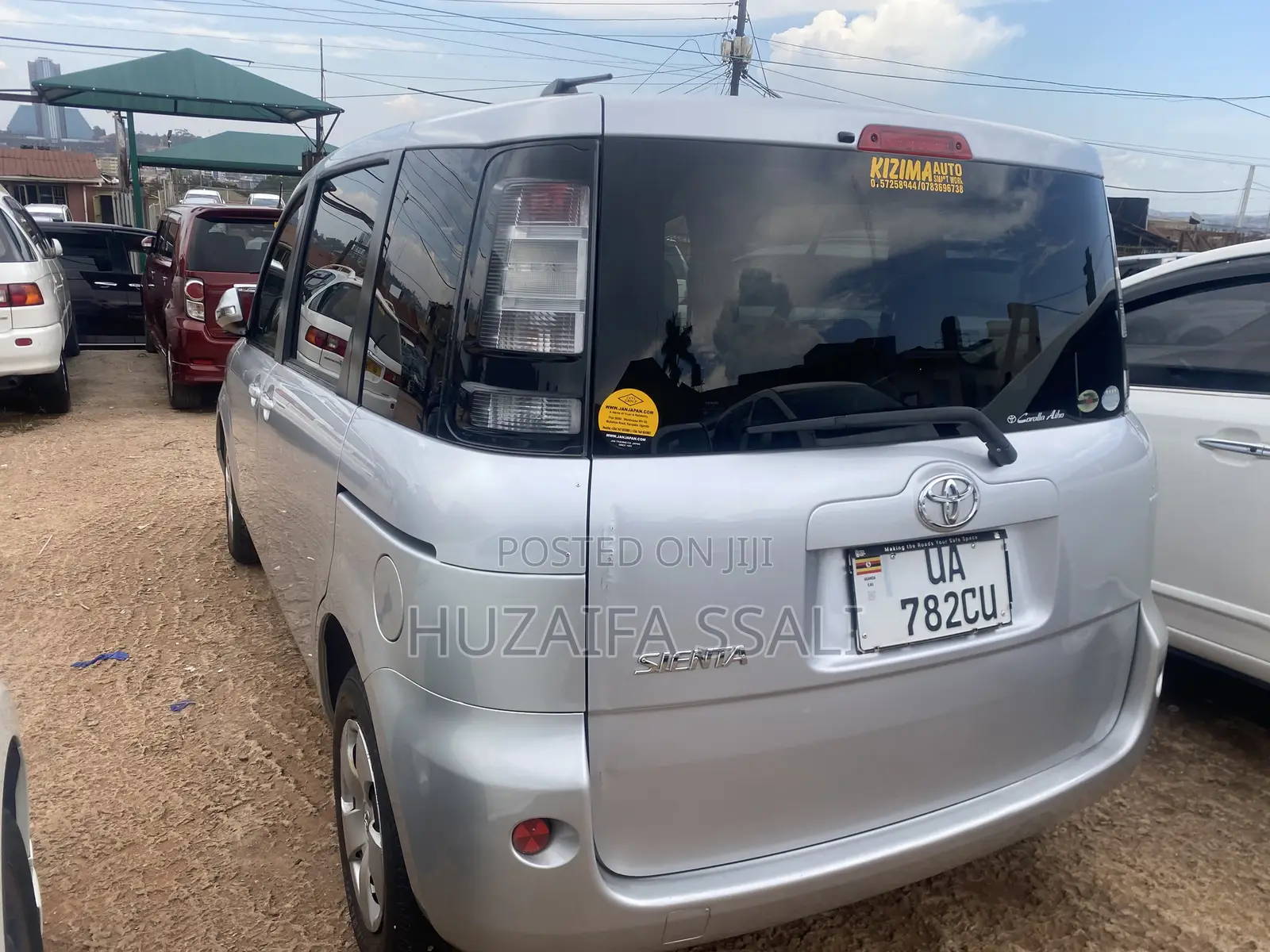 Toyota Sienta 2012 White