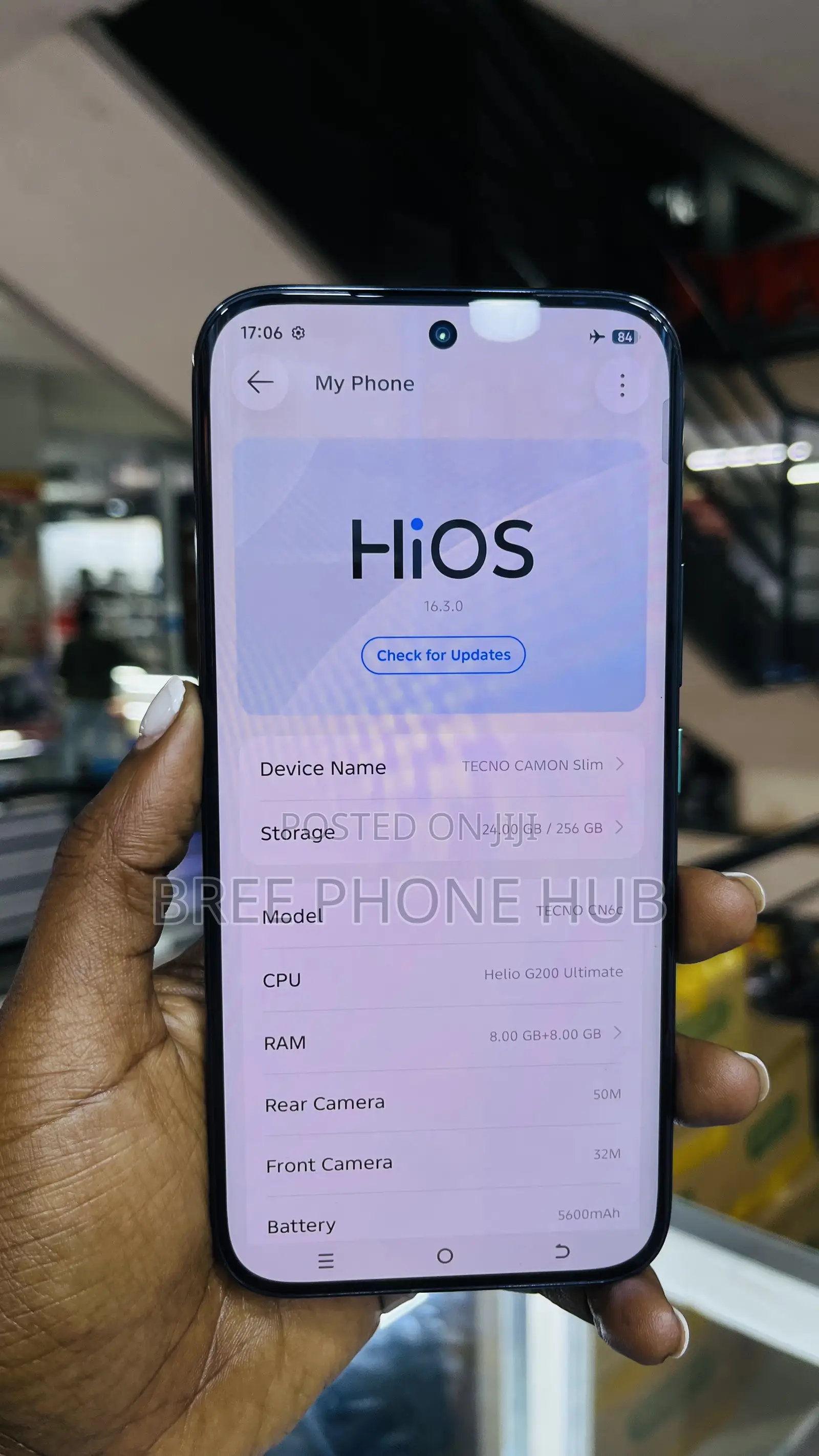 Tecno Camon Slim 256 GB Green