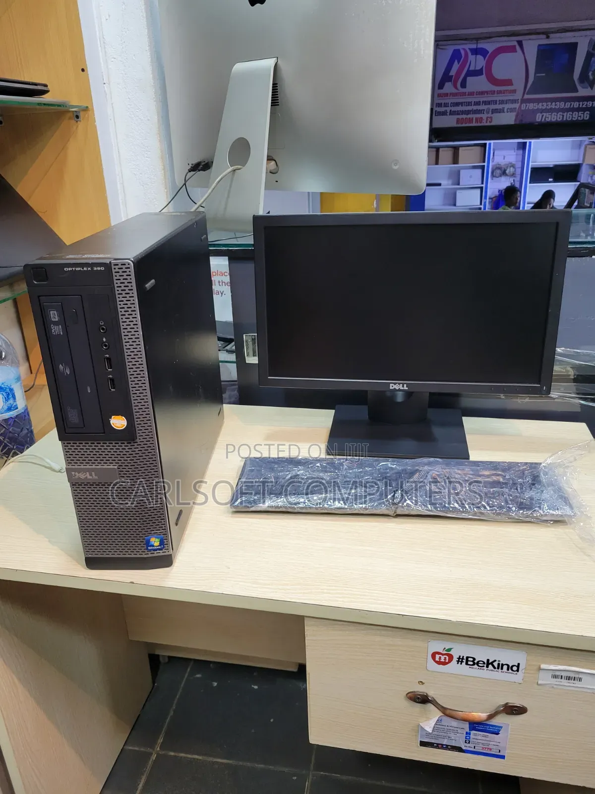 New Desktop Computer Dell OptiPlex 7010 4GB Intel Core i3 HDD 500GB