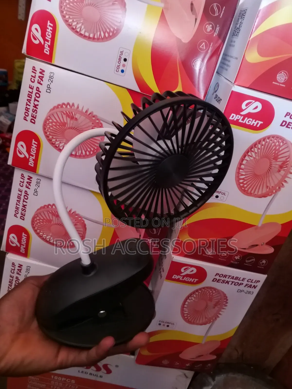 Portable Clip Desktop Fan