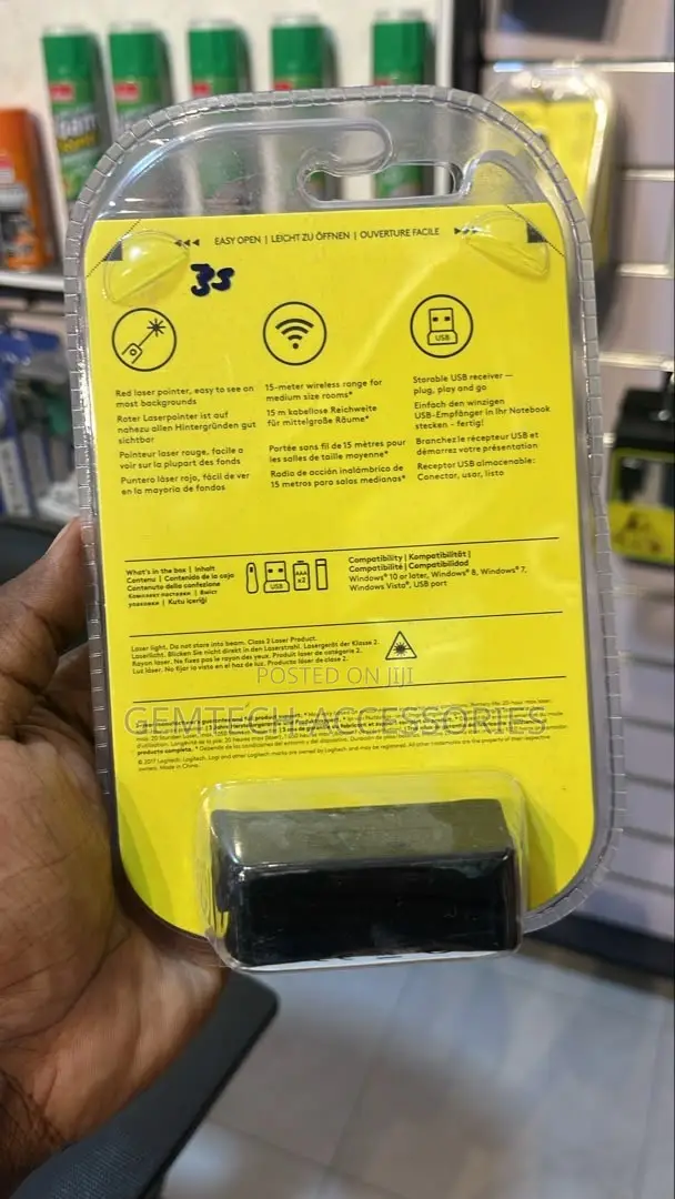 Logitech R400 Remote Laser Presenter