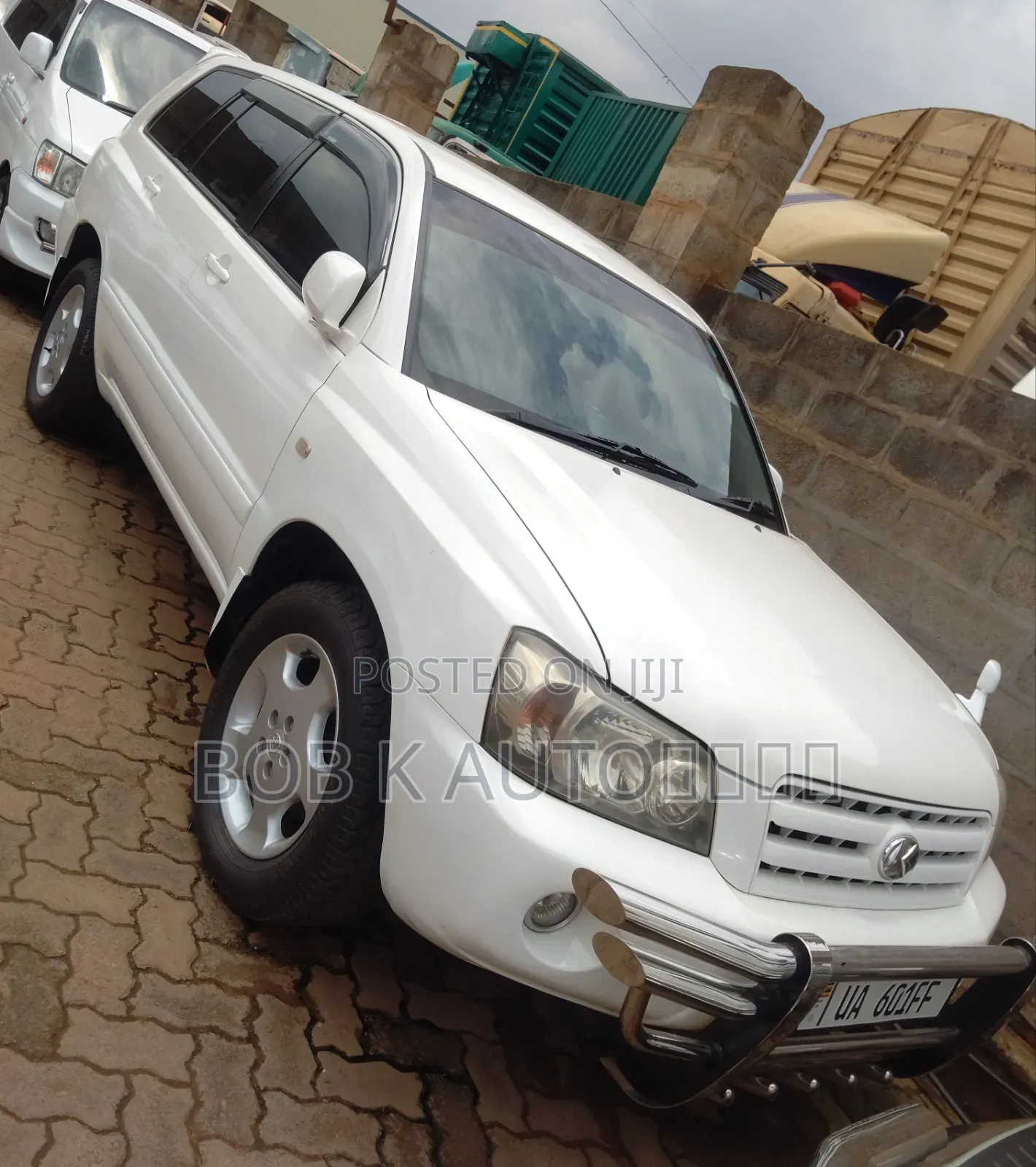 Toyota Kluger 2007 White