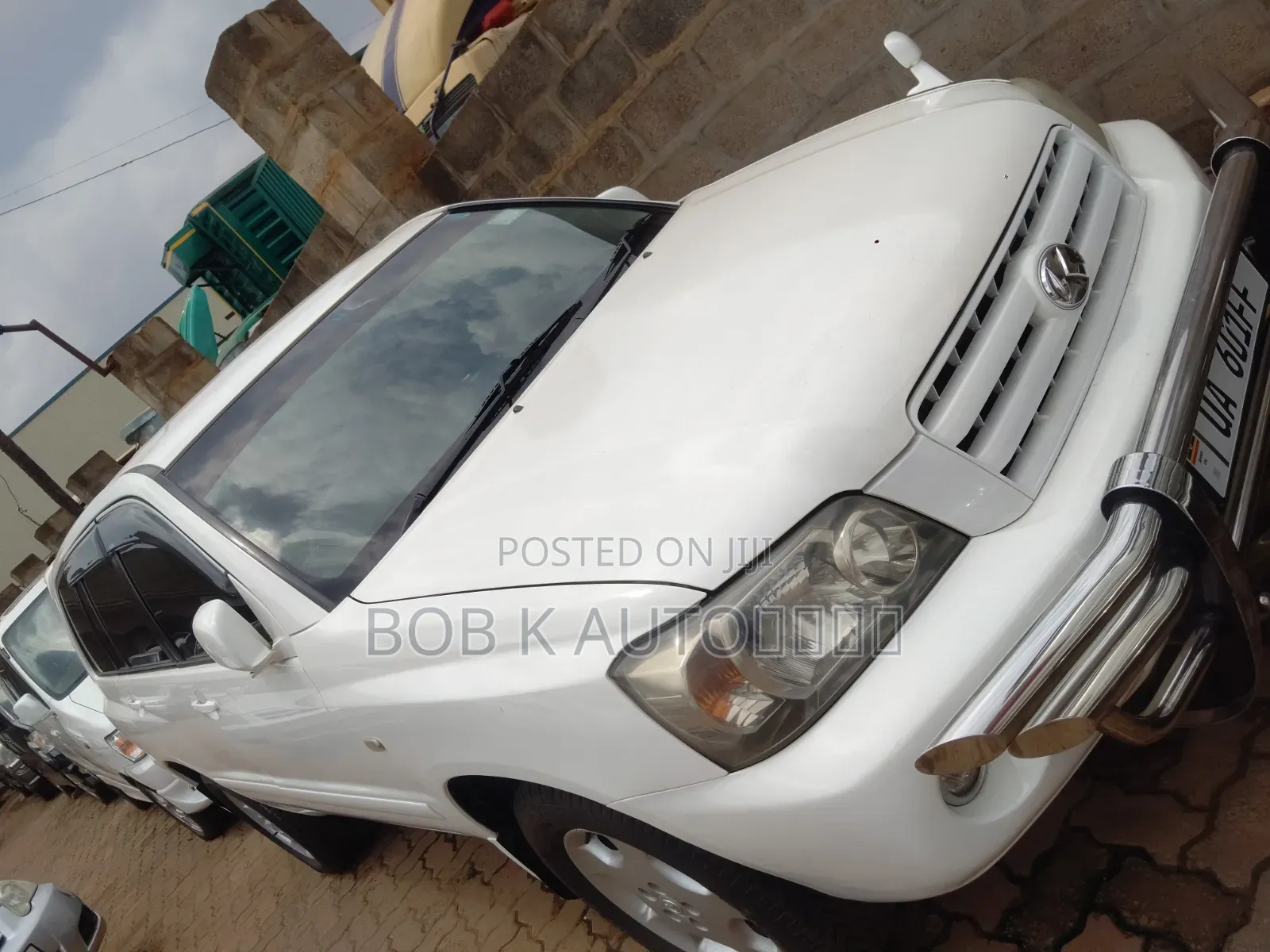 Toyota Kluger 2007 White