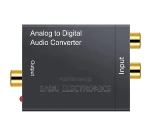 Analog to Digital Audio Converter RCA to Optical Toslink Coaxial