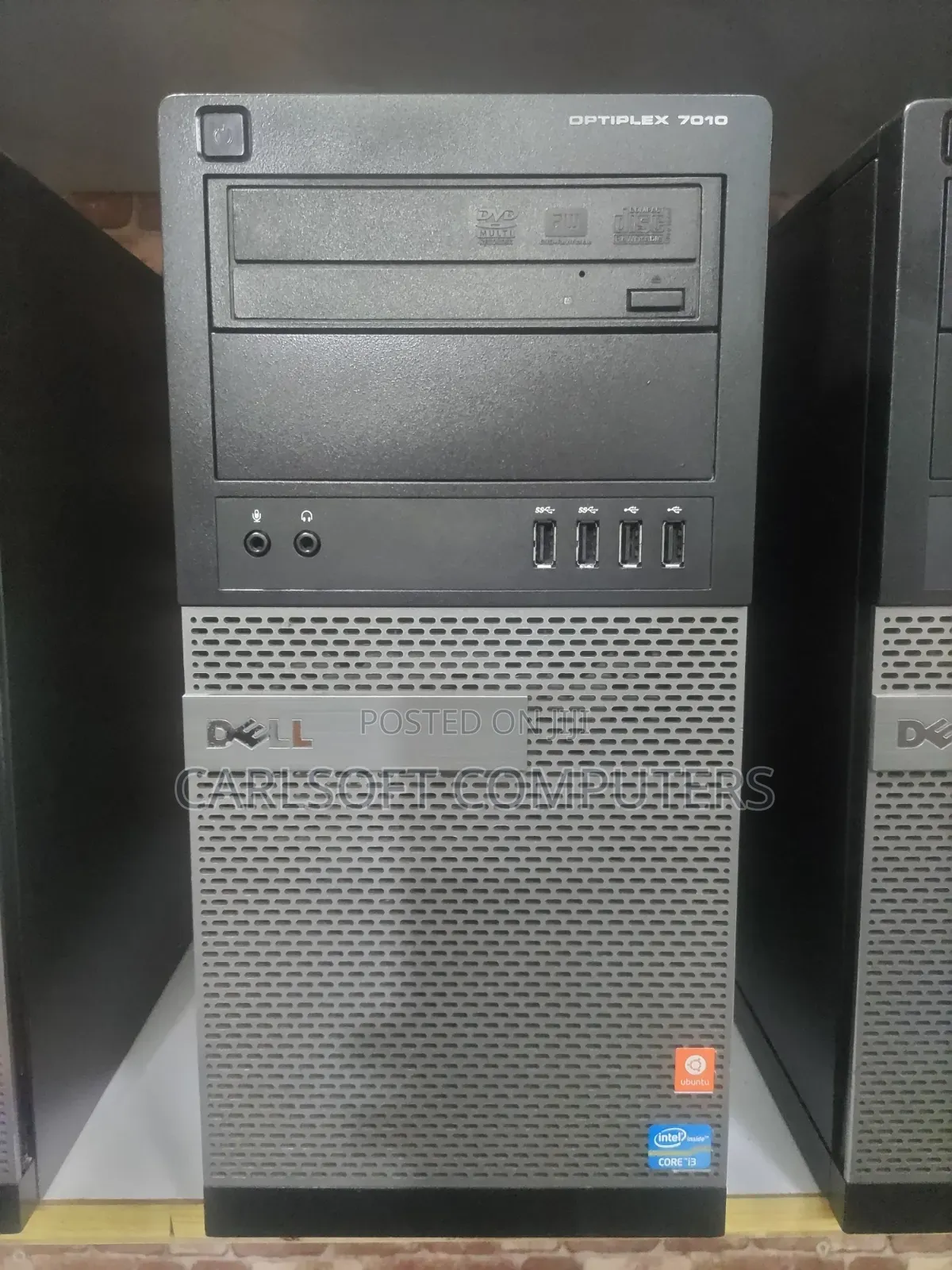 New Desktop Computer Dell OptiPlex 7010 4GB Intel Core i3 HDD 500GB