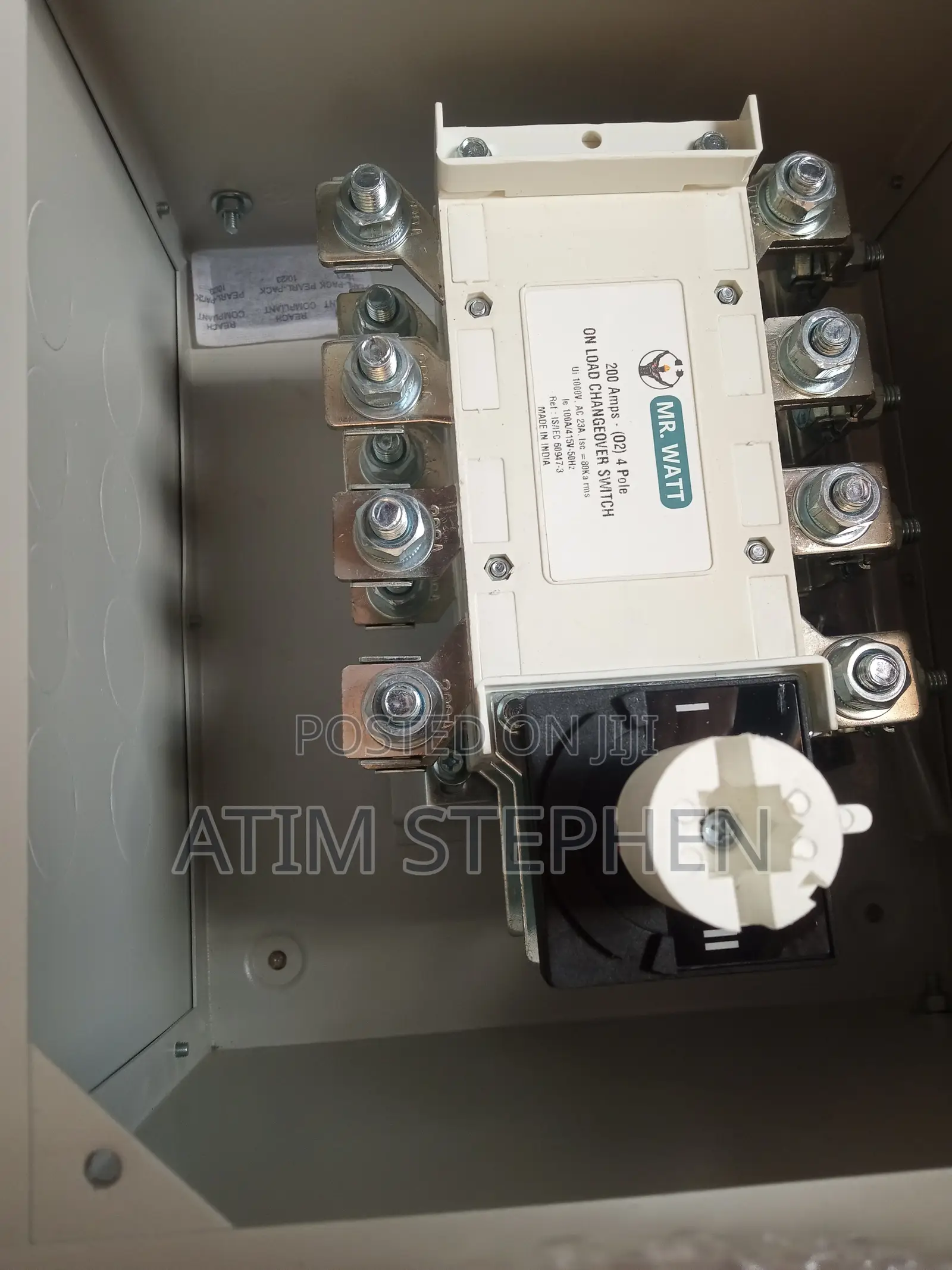 On Load Change Over Switch 200A
