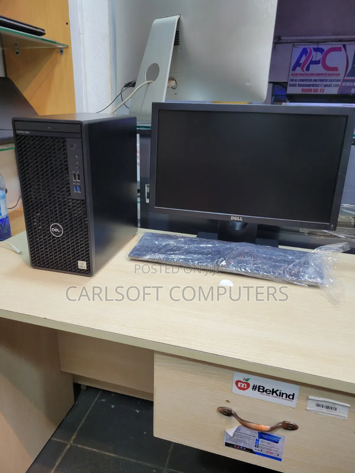 New Desktop Computer Dell OptiPlex 3080 8GB Intel Core i5 HDD+SSD 1T