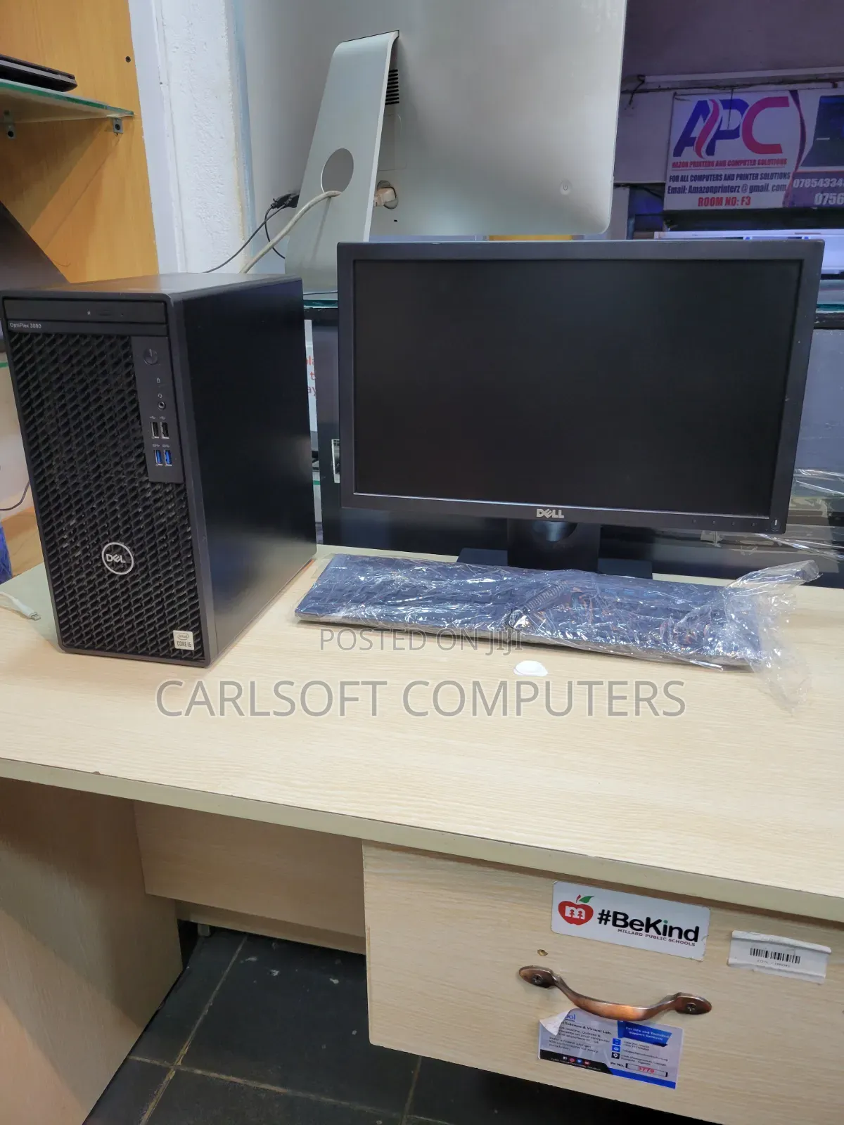 New Desktop Computer Dell OptiPlex 3080 8GB Intel Core i5 HDD+SSD 1T