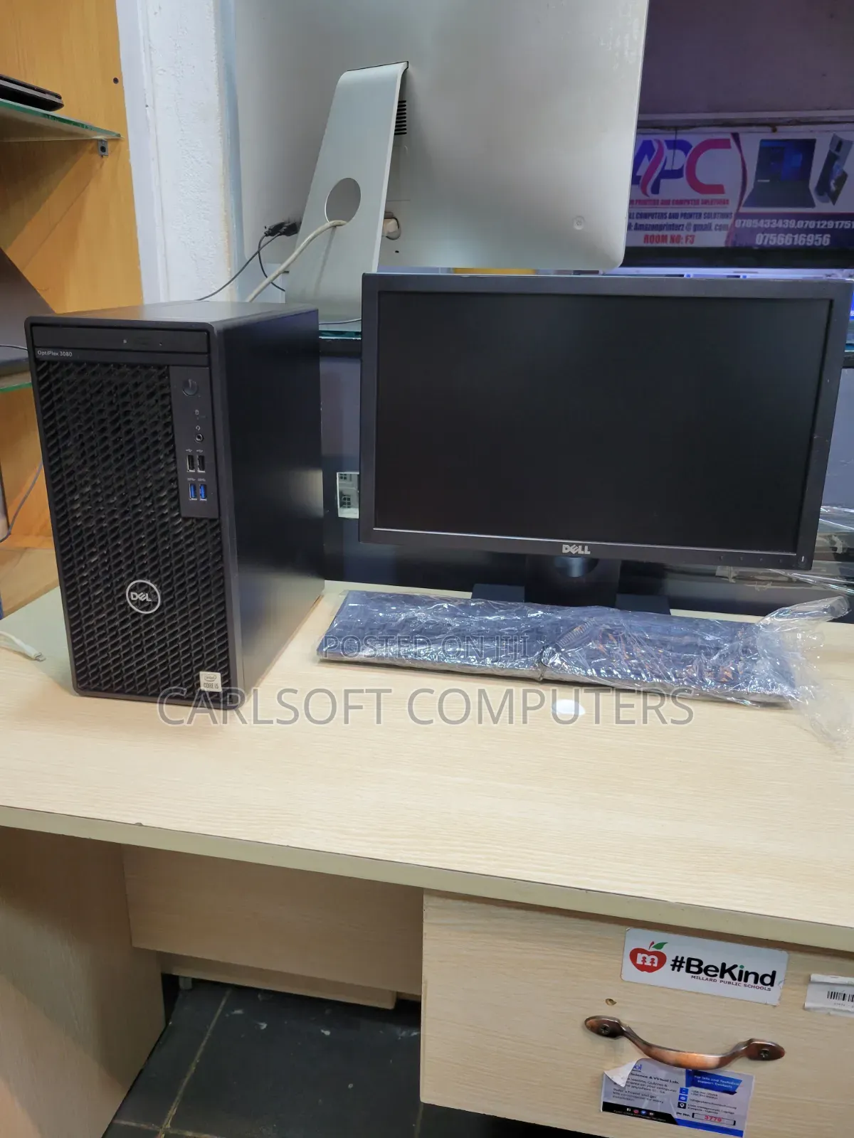 New Desktop Computer Dell OptiPlex 3080 8GB Intel Core i5 HDD+SSD 1T