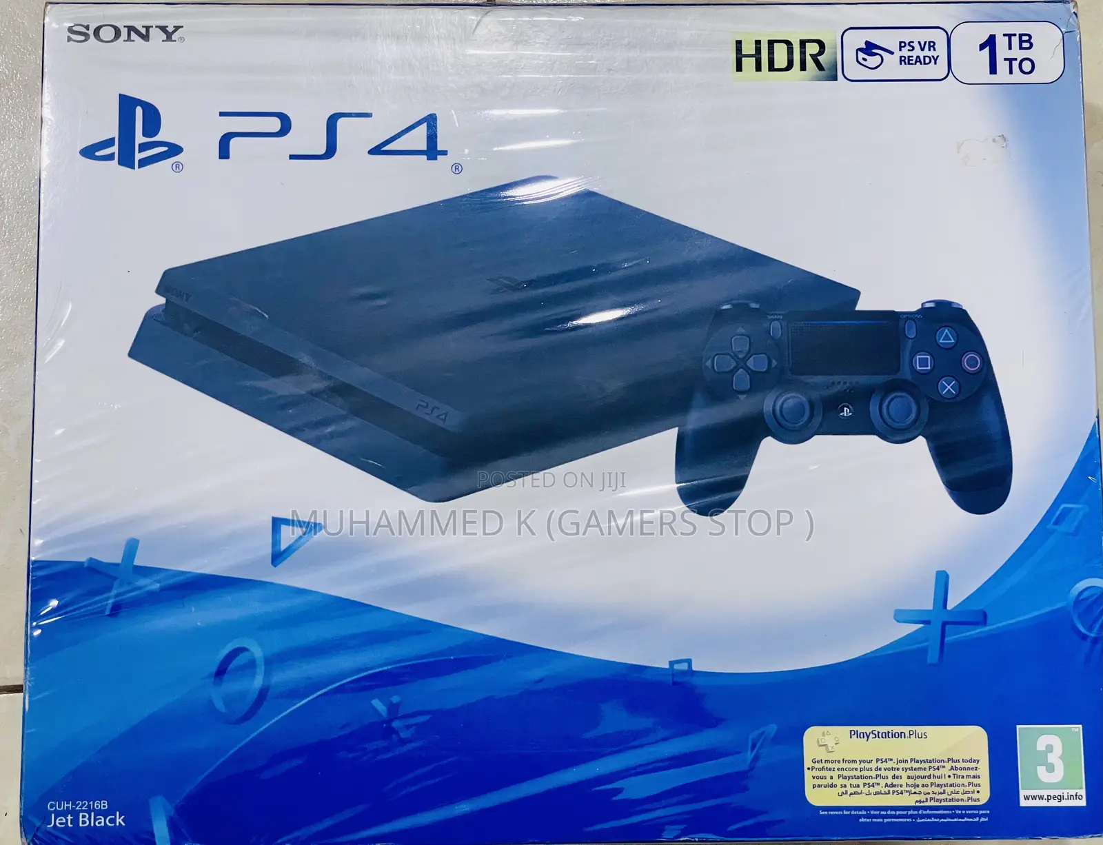 PS4 1TB (Brand New -4 Games)