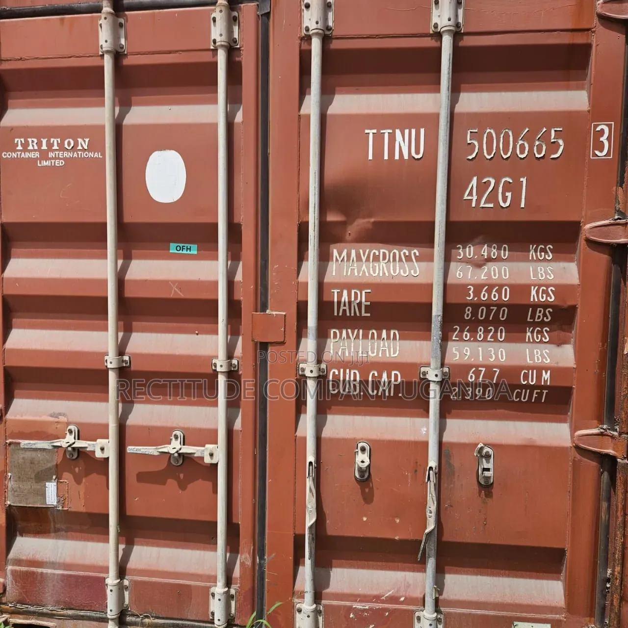 Empty Container 20ft