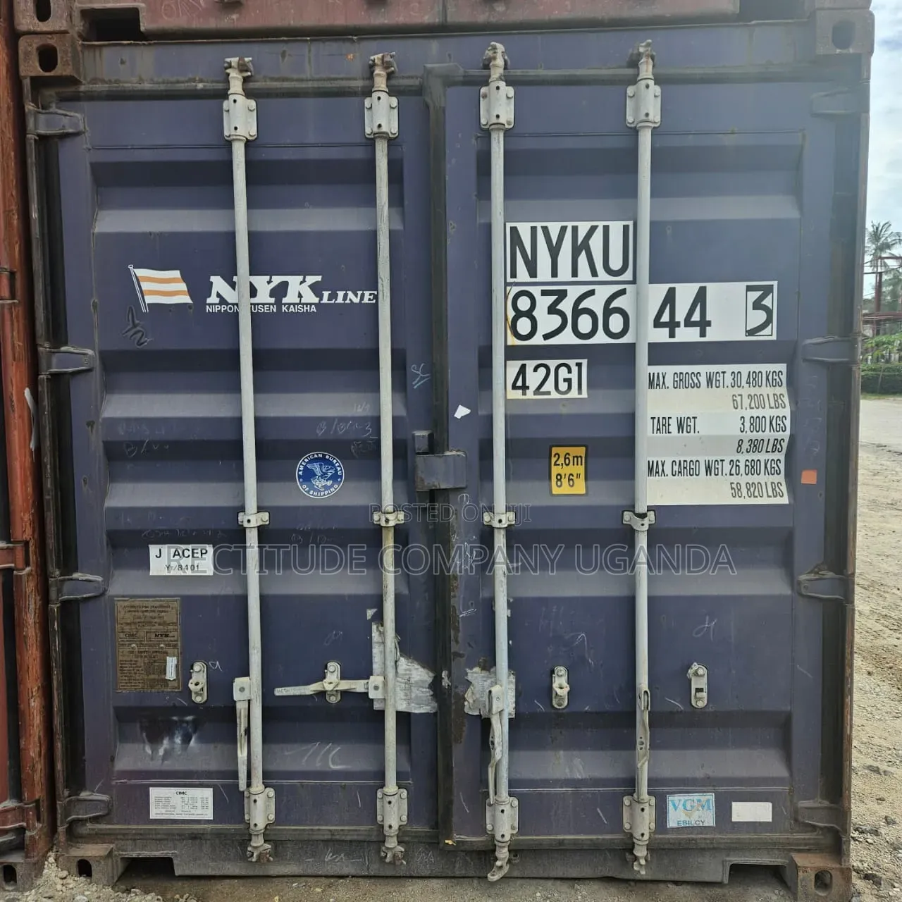 Empty Container 20ft