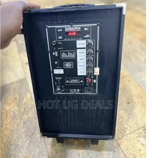 Rechargeable PA Party Speaker With Mic, Bluetooth, FM Radio, USB