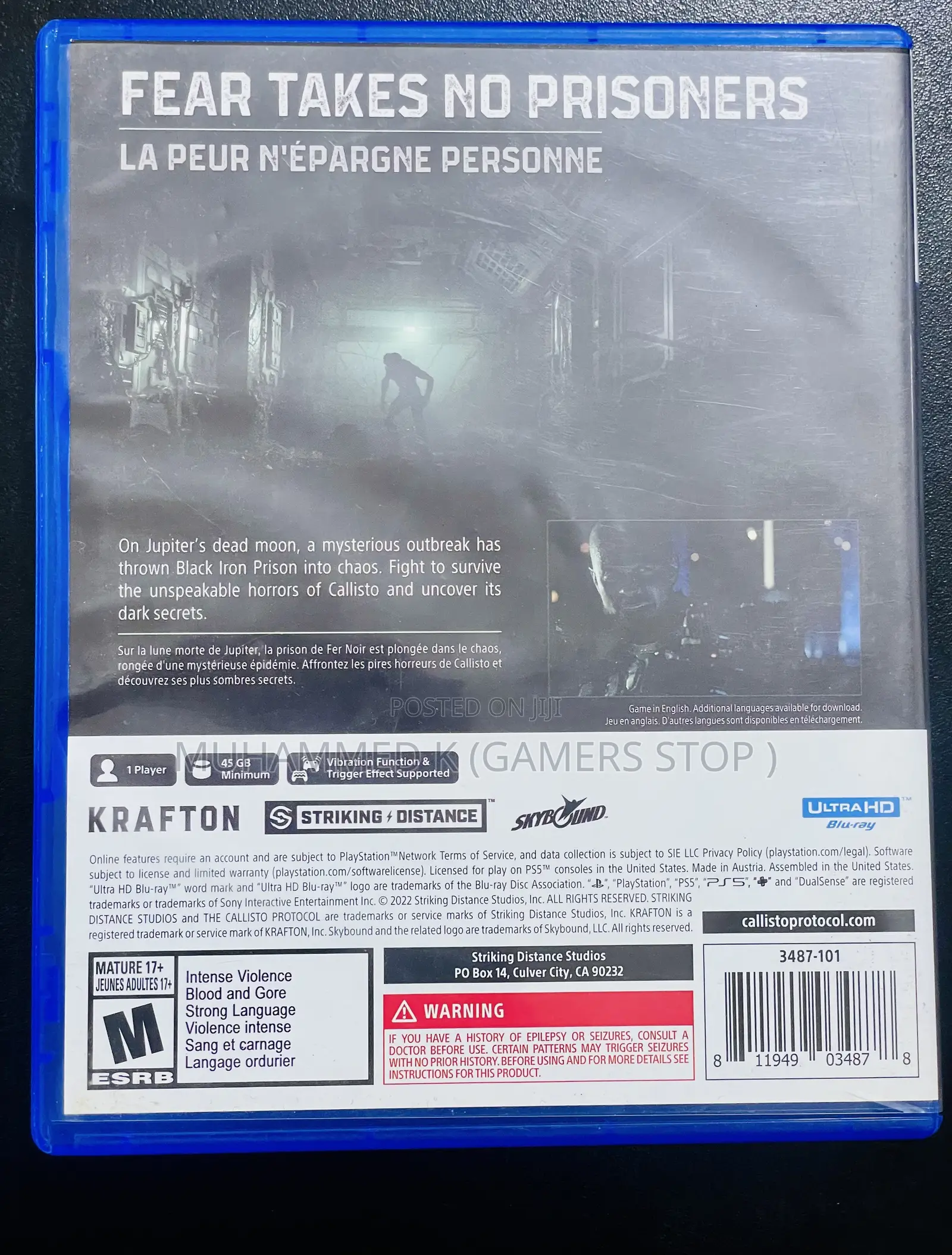 Callisto Protocol (Ps5)