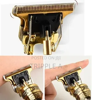 Unique Zero Gapped Cordless T-Blade Clipper