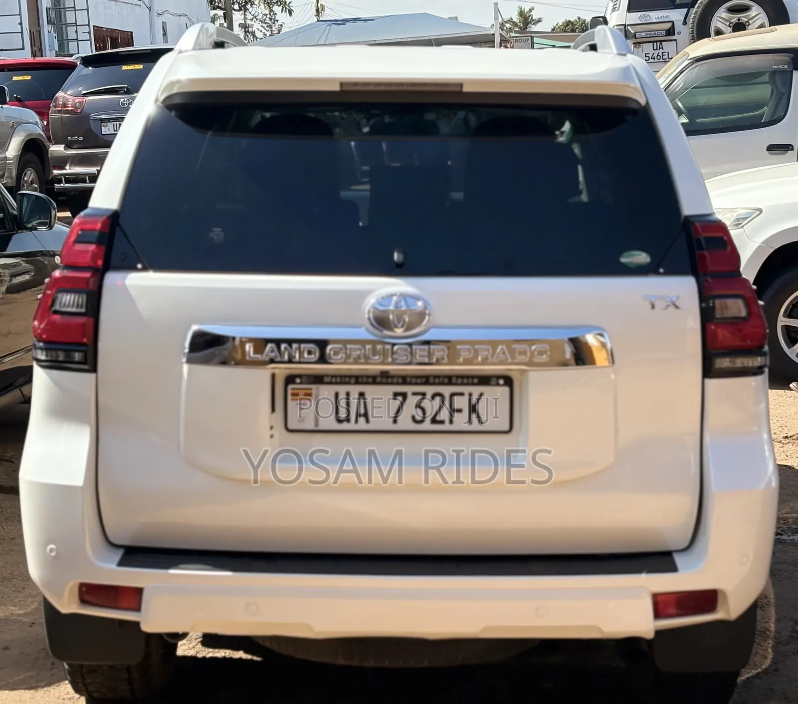 Toyota Land Cruiser Prado 2.8 2018 White
