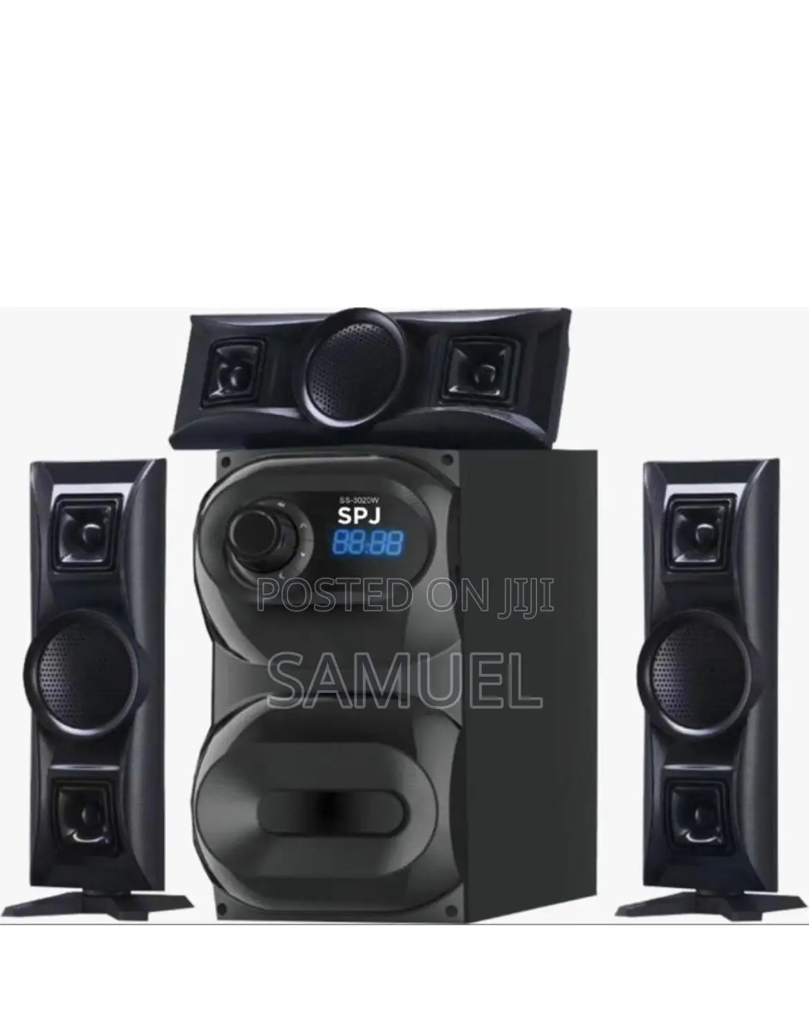 SPJ 3.1 Channel FM/SD Multimedia Bluetooth Home Audio System/Subwoofer