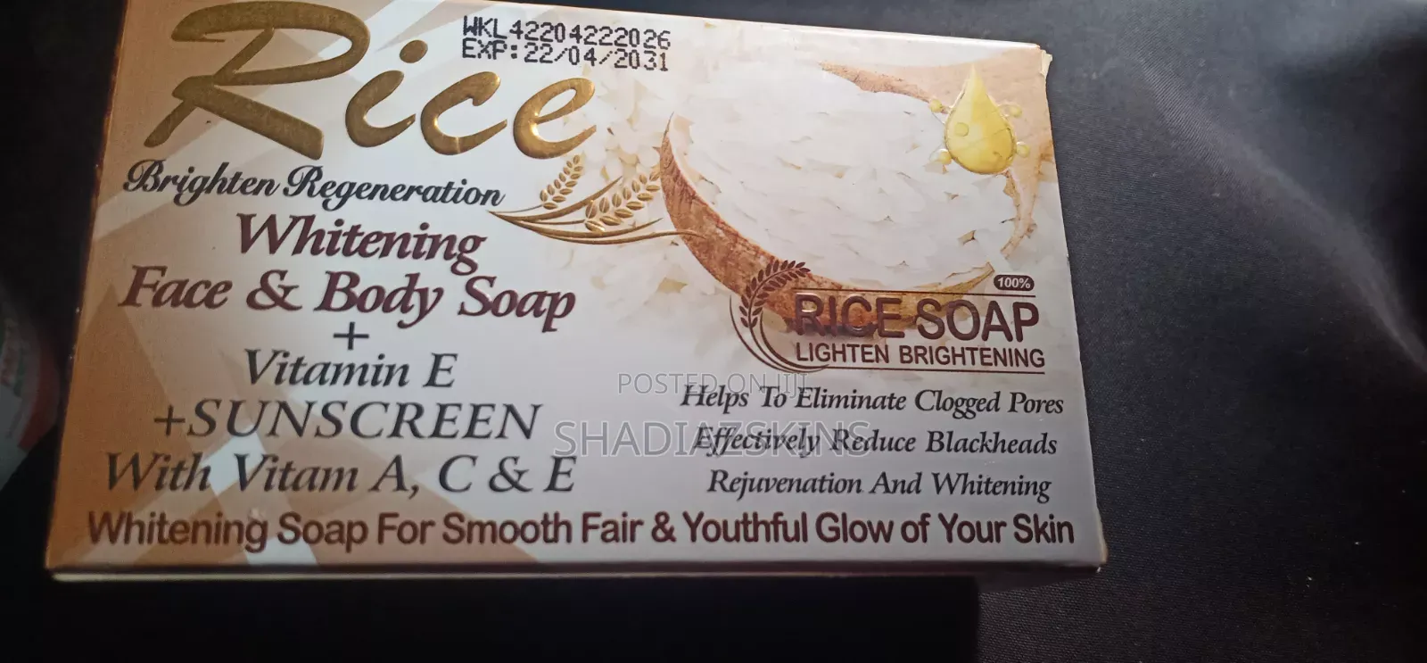 Brightening Rice Soap