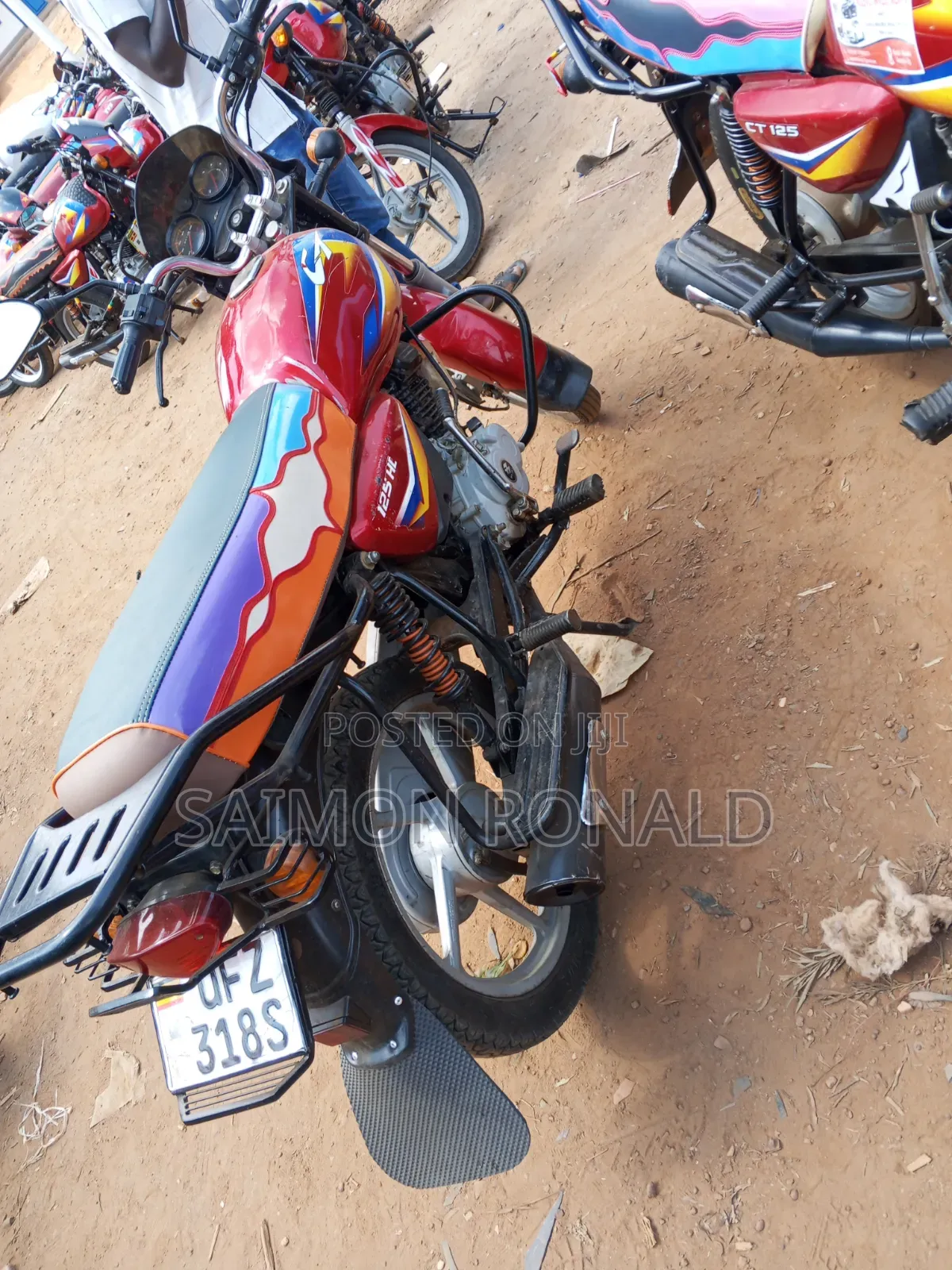 Bajaj CT 125X 2025 Red